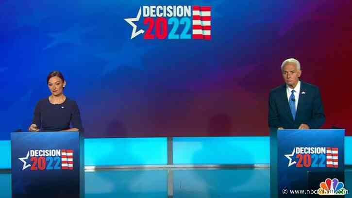 WATCH: Fried and Crist Face-Off in Florida Gubernatorial Dem Debate on NBC 6 and Telemundo 51
