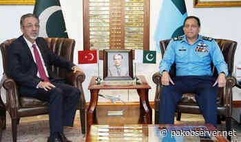 Turkish envoy acknowledges PAF’s rising capacity in aviation industry - Pakistan Observer