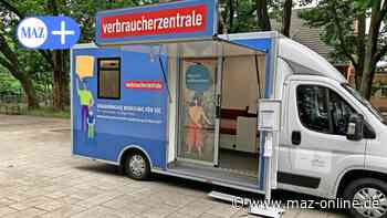 Wildau: Mobil der Verbraucherzentrale Brandenburg auf dem Marktplatz - Märkische Allgemeine Zeitung