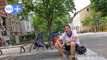 Hitzeprofis in KW: Wie sich Arbeiter am Grill, auf dem Bau und im Blumenladen abkühlen - Märkische Allgemeine Zeitung