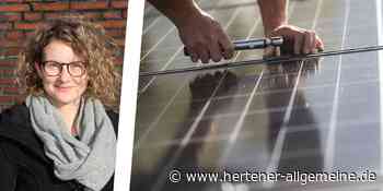 Stadt Herten fördert den Bau von Fotovoltaikanlagen - Hertener Allgemeine