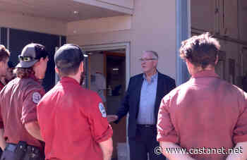 Federal minister Bill Blair touts collaboration on visit to BCWS headquarters - Kamloops News - Castanet.net