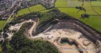 Gardener who died after fall from height at Denbigh Quarry was found by police drone - North Wales Live