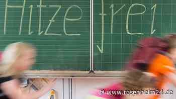 Hitzefrei? So gehen Rosenheimer Schulen mit Rekordtemperaturen um