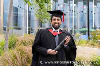 Haslingden dad-of-three completes second degree in 10 years