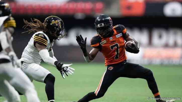 B.C. Lions survive scare, claw out 17-12 victory over Hamilton Tiger-Cats
