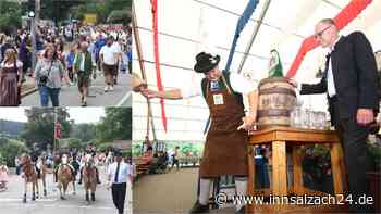 „O‘zapft is!“: Sommerfest in Aschau am Inn ist eröffnet