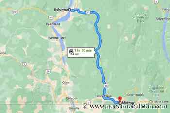 2 suspects at large after stealing vehicle in Kelowna, fleeing police en route to Midway