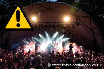 Kaleidoscope Festival at Alexandra Palace: Prohibited items