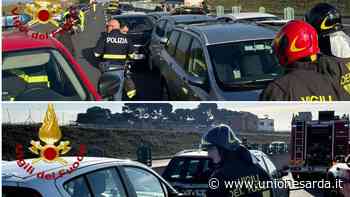 Incidente sulla 131 a Sestu: tamponamento fra sei auto - L'Unione Sarda.it - L'Unione Sarda.it