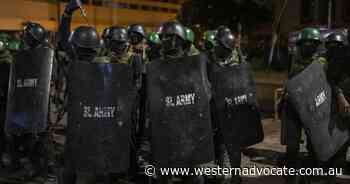 Sri Lankan forces raid protest camp - Western Advocate