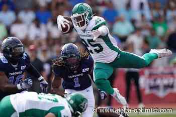 Saskatchewan Roughriders push back game versus Toronto to Sunday - Delta Optimist