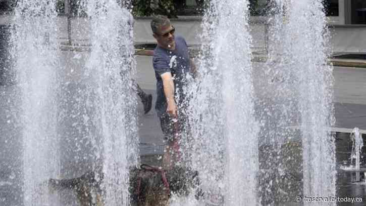 Environment Canada warning of humidex levels in the mid to high 30s