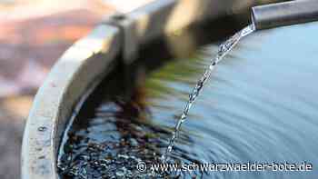 Wasserversorgung in Furtwangen - Trinkwassernotstand ist nicht zu befürchten - Schwarzwälder Bote