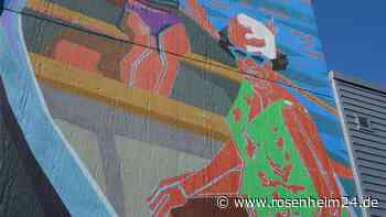 Murals: So hinterlässt das „Transit Art Festival“ seine bunten Spuren in Rosenheim