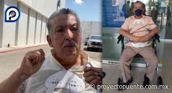 Resuelve banco en Hermosillo situación de herencia a hombre que se encadenó en sus instalaciones - Proyecto Puente