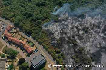 Dartford Heath and Joyce Green fires put out two days later