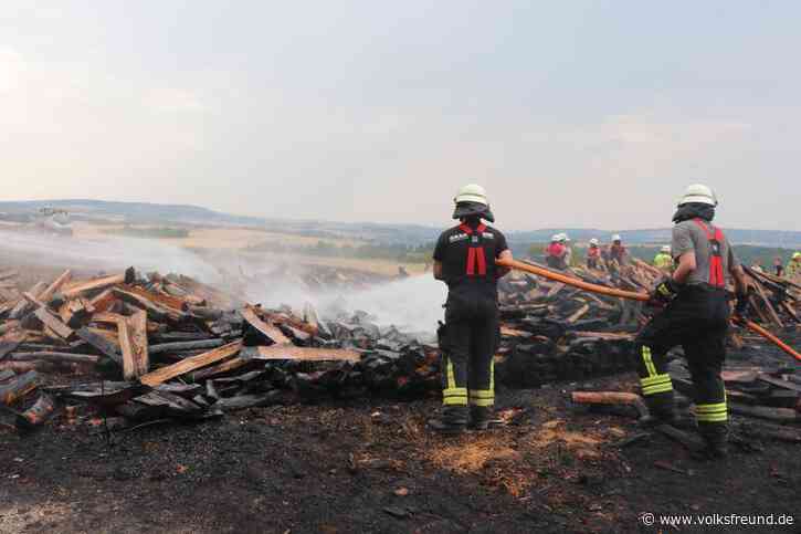 Zwei Brände nahe Morbach - Zwei Menschen verletzt​ - Trierischer Volksfreund