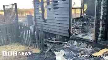 UK heatwave: Wildfire left garden like Armageddon - Norfolk renters