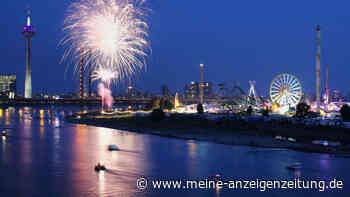 Rheinkirmes Düsseldorf: Großes Feuerwerk am Freitag, 22. Juli