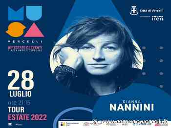 Gianna Nannini - Tour estate 2022 - Città di Vercelli