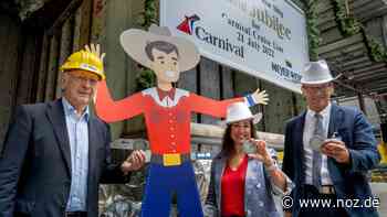 Erster Neubau für US-Reederei: Meyer Werft: Symbolische Kiellegung der „Carnival Jubilee“ in Papenburg - NOZ