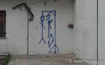Pocenia, sul muro il disegno dell'impiccato e il nome del sindaco - Friuli Oggi