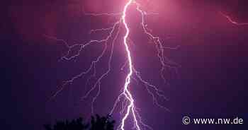 Unwetter: Kreis Minden-Lübbecke bleibt nachts verschont - Neue Westfälische