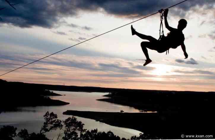 Lake Travis companies provide zipline tours, floating obstacle course