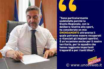 Impianti sportivi esistenti, 9 mln all'ARUS: approvato emendamento di Corrado Matera per il recupero - Uno Tv Web