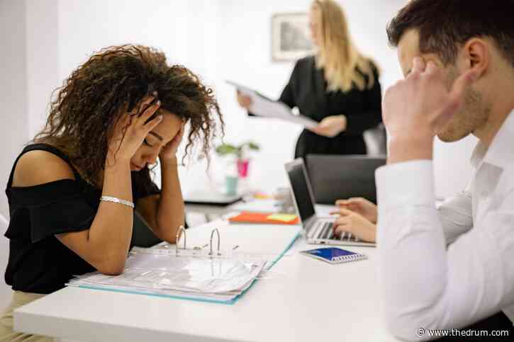 Workplace conflict is having a growing impact on mental health in adland