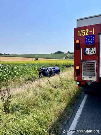 ▷ Eppingen: Auslaufende Betriebsstoffe nach Verkehrsunfall - Eppingen.org