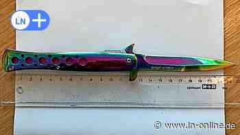 Reinfeld: 16-Jähriger spielt mit verbotenem Messer - Polizei greift ein - Lübecker Nachrichten