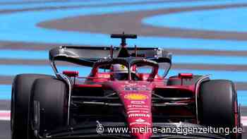 Leclerc im ersten Training in Frankreich vor Verstappen