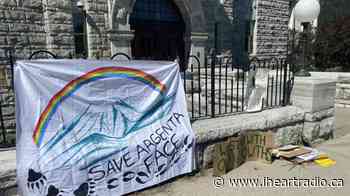 Dozens Flock to Support Argenta Logging Protestors in Nelson - iHeartRadio.ca