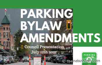 Proposed strategy for parking in downtown could restrict longer vehicles - The Nelson Daily