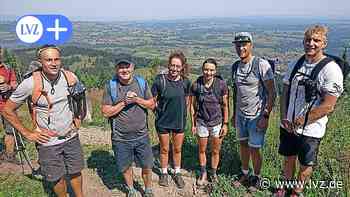 Leipziger Slalomkanuten treffen den Bundeskanzler beim Wandern in den Alpen - Leipziger Volkszeitung