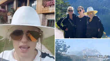 Alpen-Urlaub: Mega-Star relaxt an See in der Steiermark - und hat zwei berühmte Freundinnen dabei - tz.de