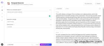 Jasper AI Update: New Paragraph Generator! Write 3000+ Words Article in 1 hour | by Winnie Jones | Jul, 2022 - Medium