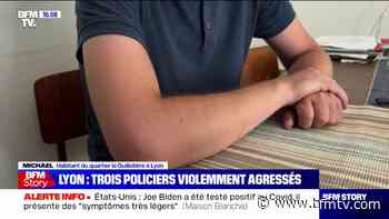 Policiers agressés à Lyon: un habitant de la Guillotière témoigne - BFMTV