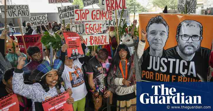 Three charged in Brazil with murder of Dom Phillips and Bruno Pereira