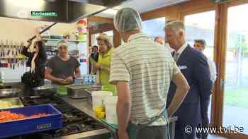 Vorstenpaar eet bij de Wroeter in Kortessem en bezoekt Bilzen - TV Limburg