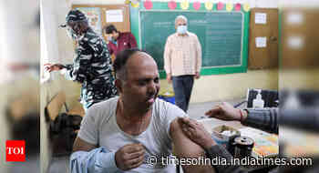 Coronavirus in India LIVE Updates: 4 crore eligible beneficiaries yet to get first Covid jab in India - Times of India
