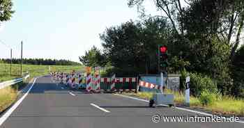 Gaustadt/Bischberg: Fahrbahnteil wird ab Dienstag saniert - Baustellen-Ampel regelt Verkehr