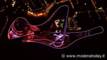 VIDEO | Lo spettacolo di luci a Fiorano per i 75 anni della ferrari - ModenaToday