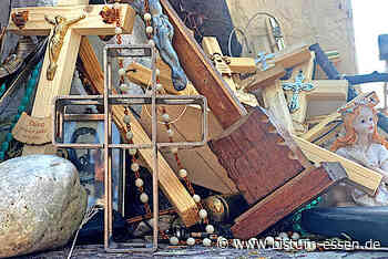 Das Dialogkreuz des Bistums Essen am Berg der Kreuze in Litauen - Bistum Essen