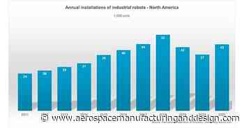 North America robot sales see double-digit growth - Aerospace Manufacturing and Design