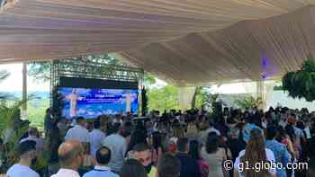 Cerimônia marca geminação do Cristo Redentor de Itaperuna com o monumento do Corcovado - Globo