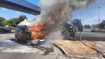 Augsburg: Autos und Hecken in Brand: Feuerwehr muss zu mehreren Einsätzen ausrücken | Augsburger Allgemeine - Augsburger Allgemeine