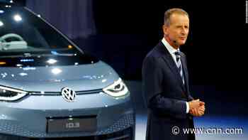 Volkswagen's CEO is stepping down in a surprise move